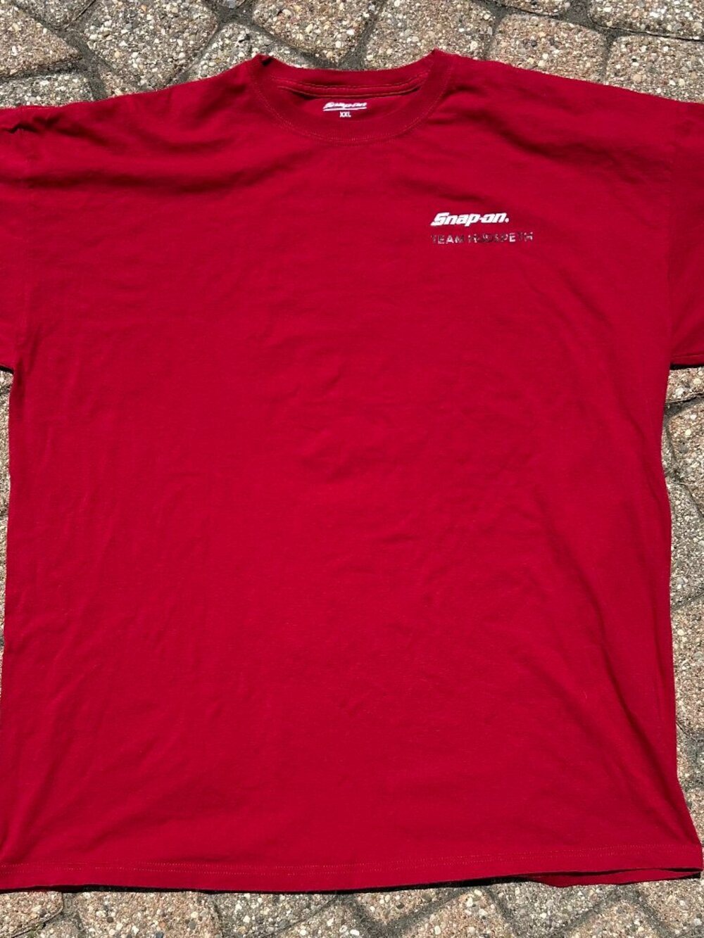 Snap-on Tools Graphic T-Shirt Red Santa Skull Holiday Men Sz XXL